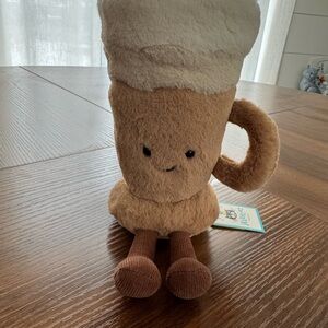 Jellycat Amusables Latte 100% Authentic